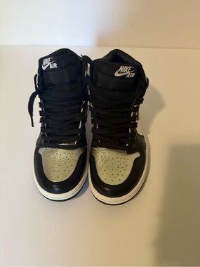 Nike Air Jordan Retro OG 1 High Silver Toes